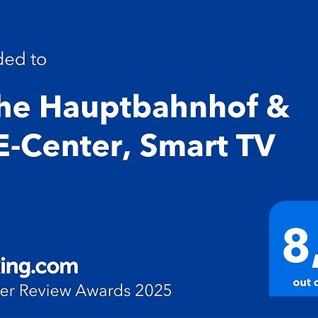 Naehe Hauptbahnhof & Ece-Center, Smart Tv Apartment Karlsruhe Luaran gambar