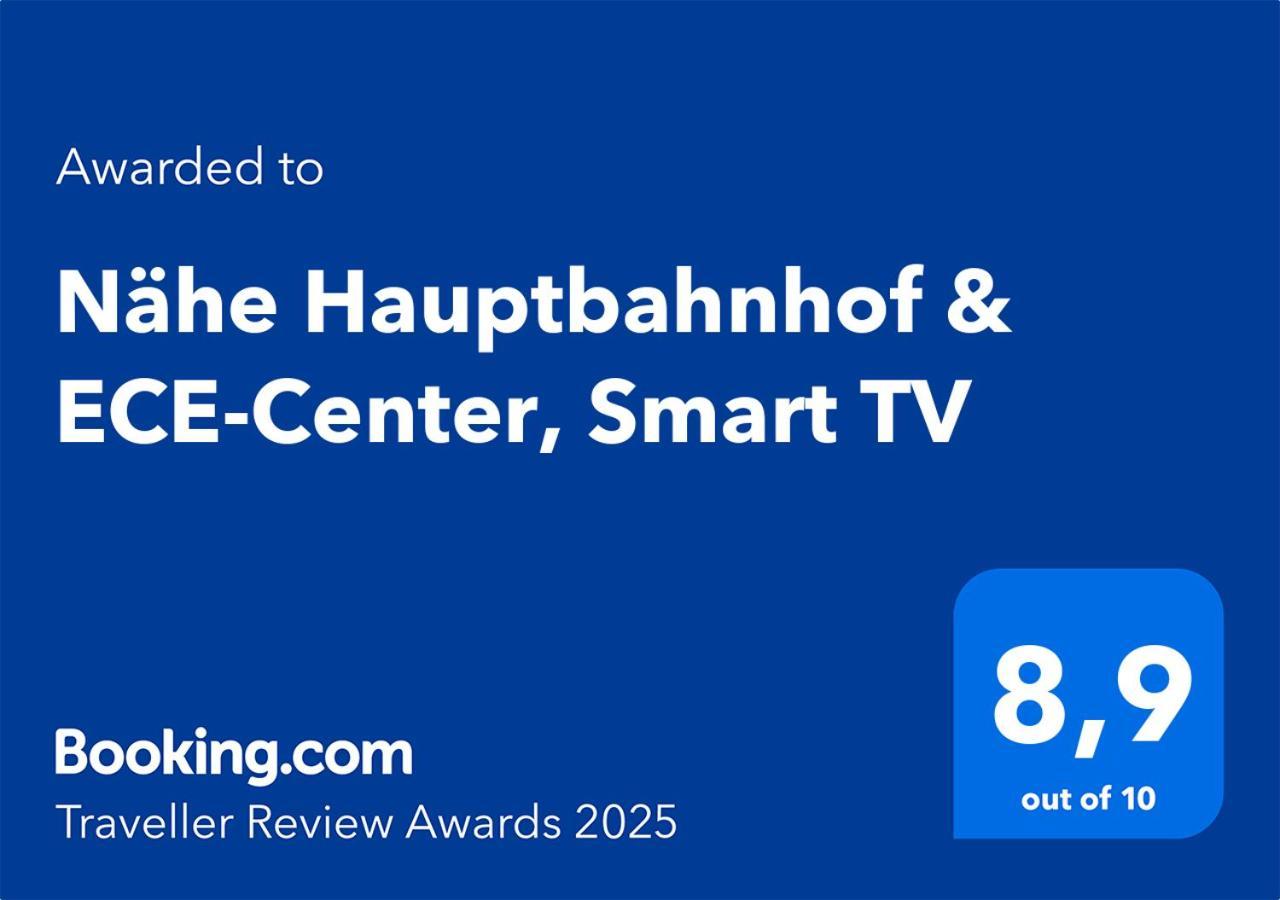 Naehe Hauptbahnhof & Ece-Center, Smart Tv Apartment Karlsruhe Luaran gambar