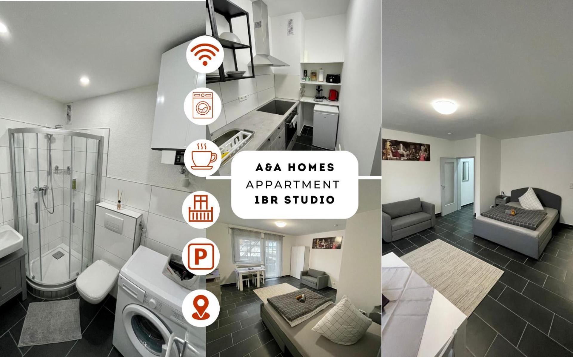 Naehe Hauptbahnhof & Ece-Center, Smart Tv Apartment Karlsruhe Luaran gambar